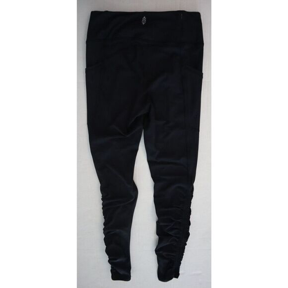 Free People Movement OB1512155 Women's Sz S Black Wonderland Run Leggings - Picture 2 of 16